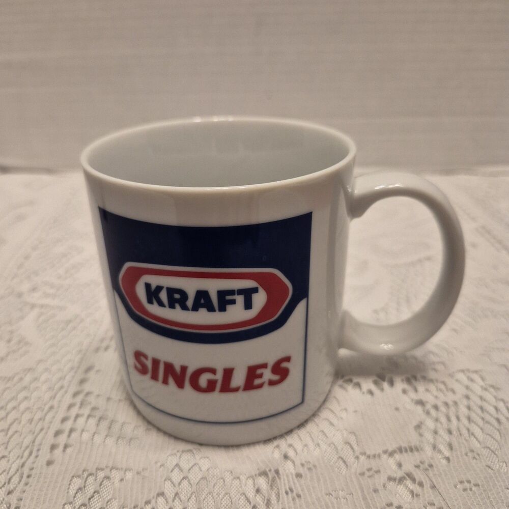 Kraft Singles Coffee Cup Mug White